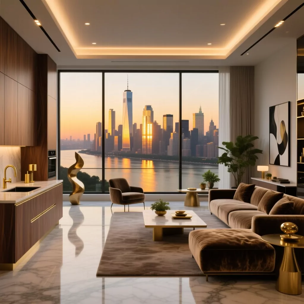Chi phí thi công nội thất penthouse — tối ưu ngân sách trọn gói