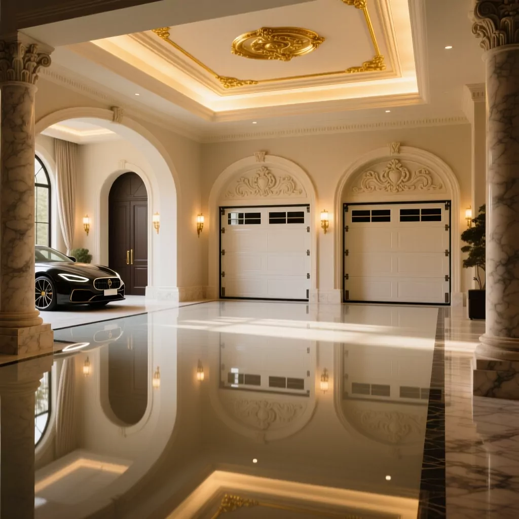 Biệt thự cổ điển với nội thất gỗ chạm khắc cầu kỳ và quý phái