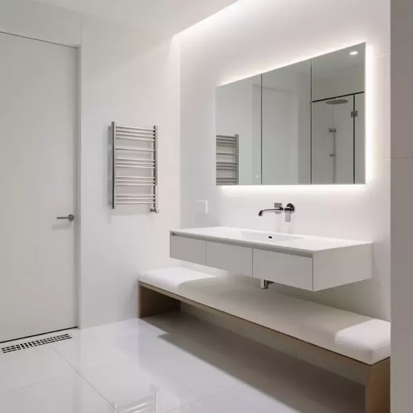 Chi tiết nội thất phòng tắm được thi công tỉ mỉ theo bản vẽ thiết kế