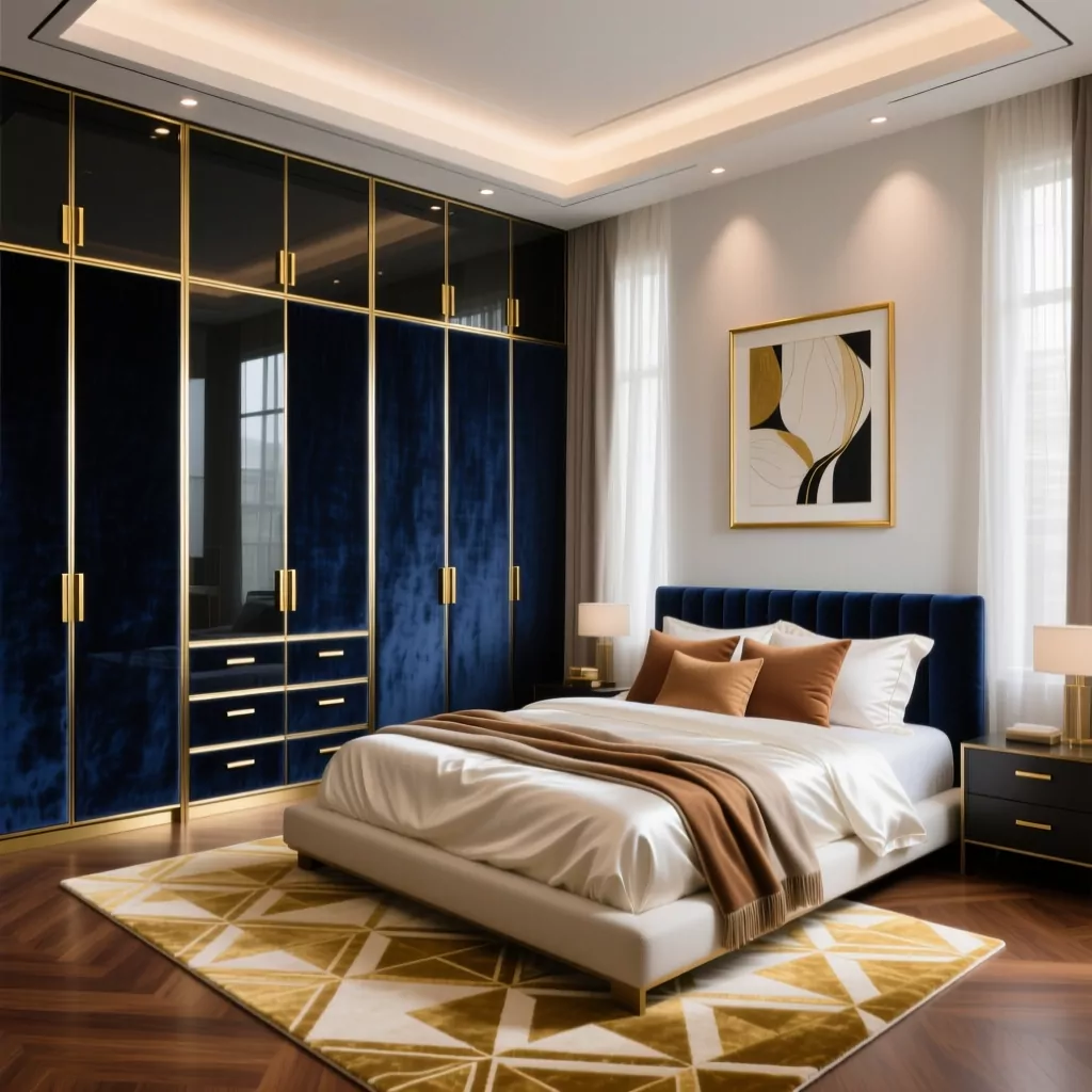 Thiết kế nội thất phòng ngủ tân cổ điển sang trọng
