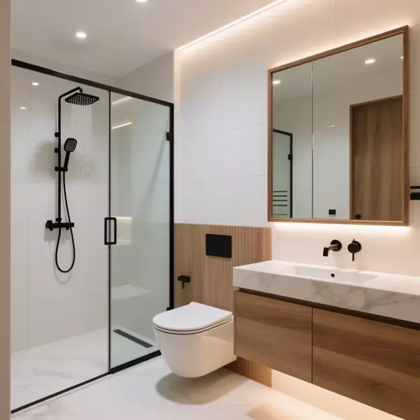Phòng tắm hiện đại - Thiết Kế Nội Thất Nhà Phố