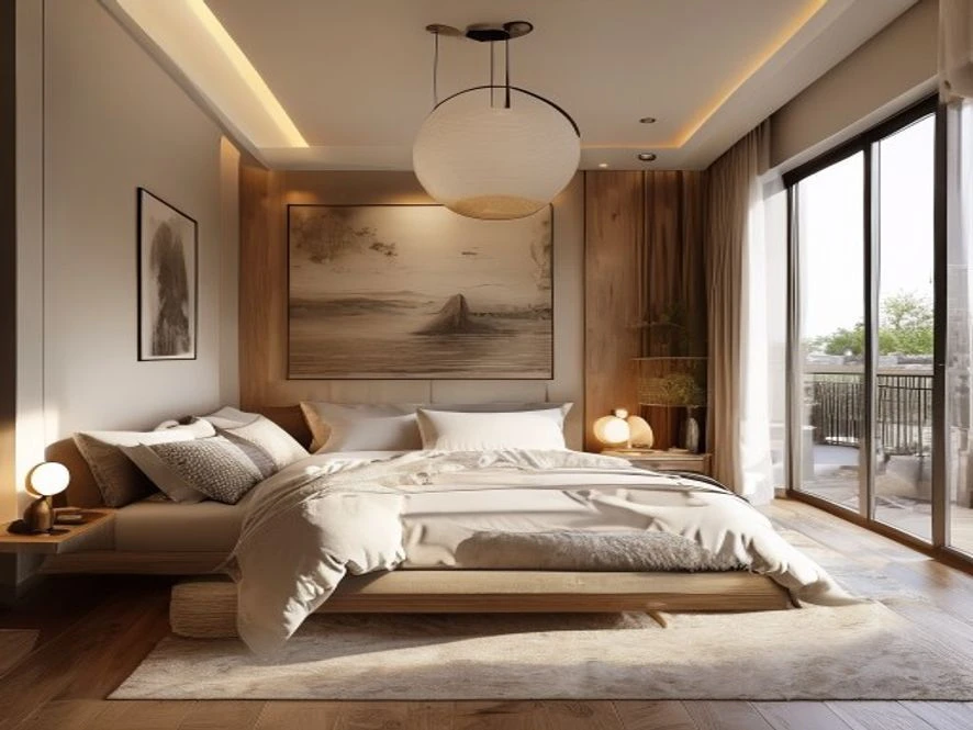Ánh sáng tự nhiên cho mẫu nội thất phòng ngủ 10m2 đẹp