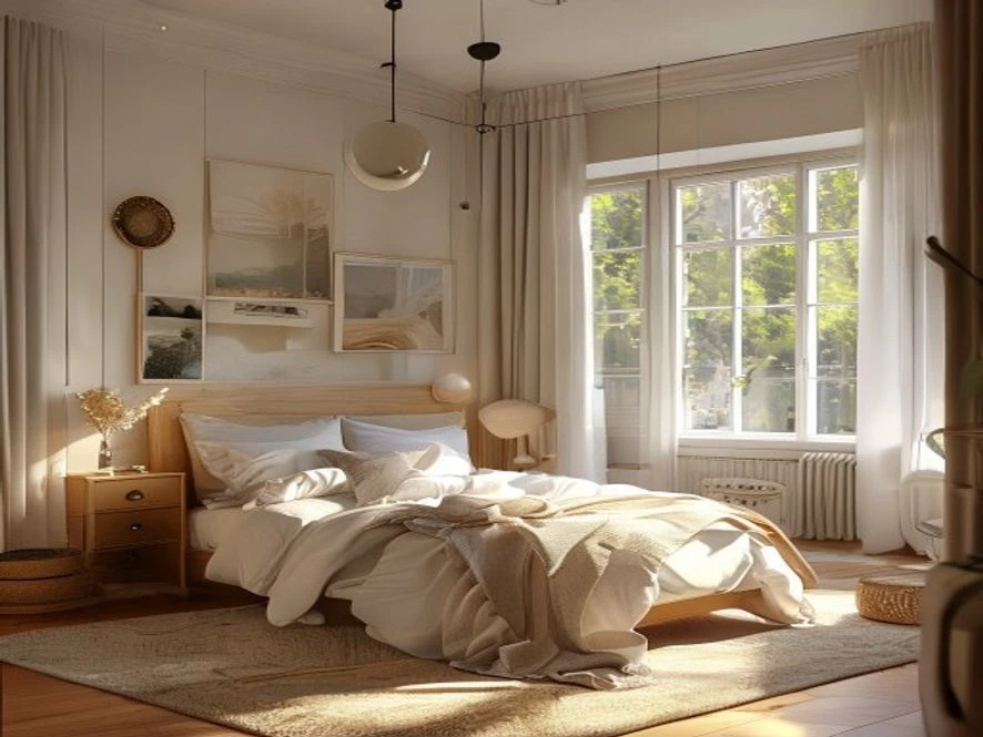 Áp dụng phong cách Scandinavian cho không gian phòng ngủ nhỏ đẹp