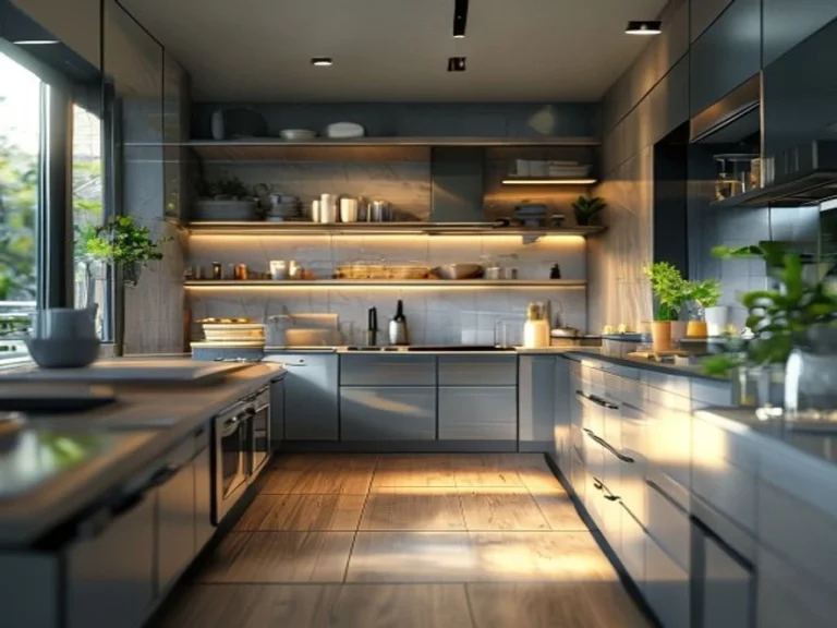 Hướng Dẫn Thiết Kế Nội Thất Phòng Bếp 12M2 Chi Tiết Nhất 2026