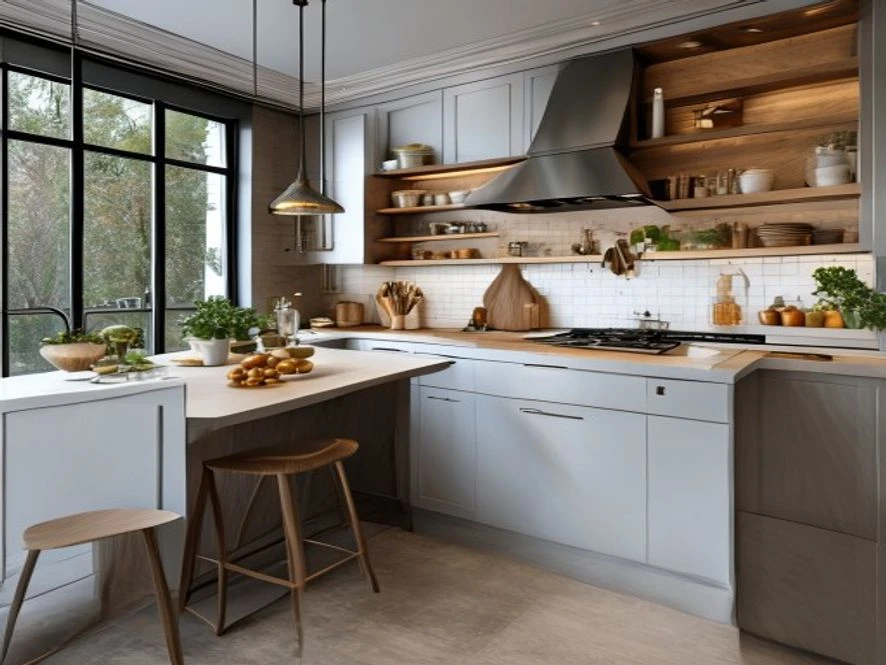 Bảng báo giá mẫu nội thất phòng bếp 20m2 đẹp chi tiết