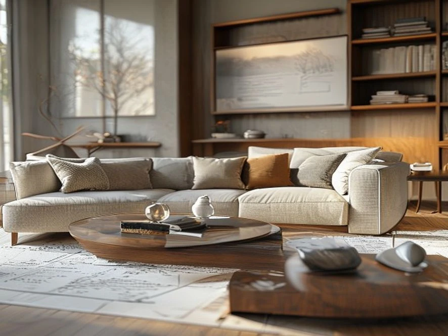 Bảng báo giá nội thất phòng khách 20m2 chi tiết 2026