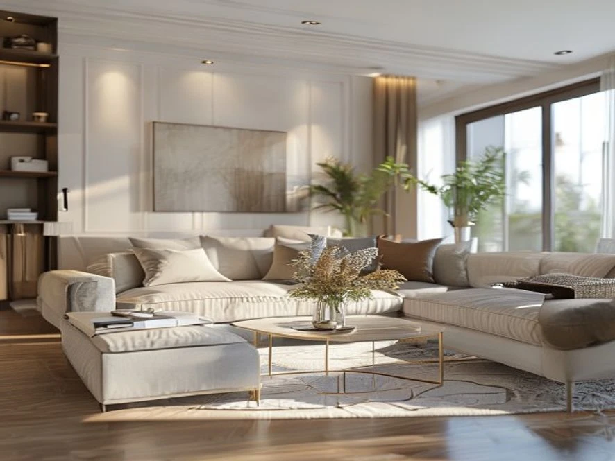 bảng báo giá thiết kế nội thất phòng khách 20m2 chi tiết