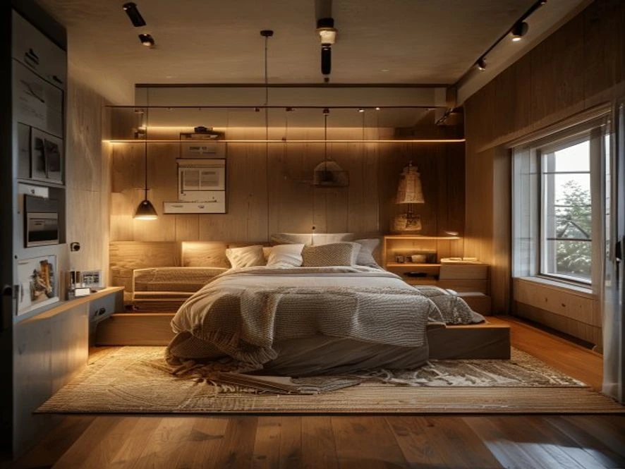 Bảng giá chi tiết thi công mẫu nội thất phòng ngủ 10m2 đẹp