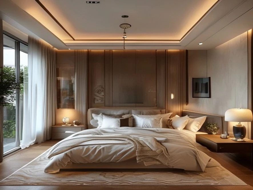 Bố trí mẫu nội thất phòng ngủ 10m2 đẹp thông minh