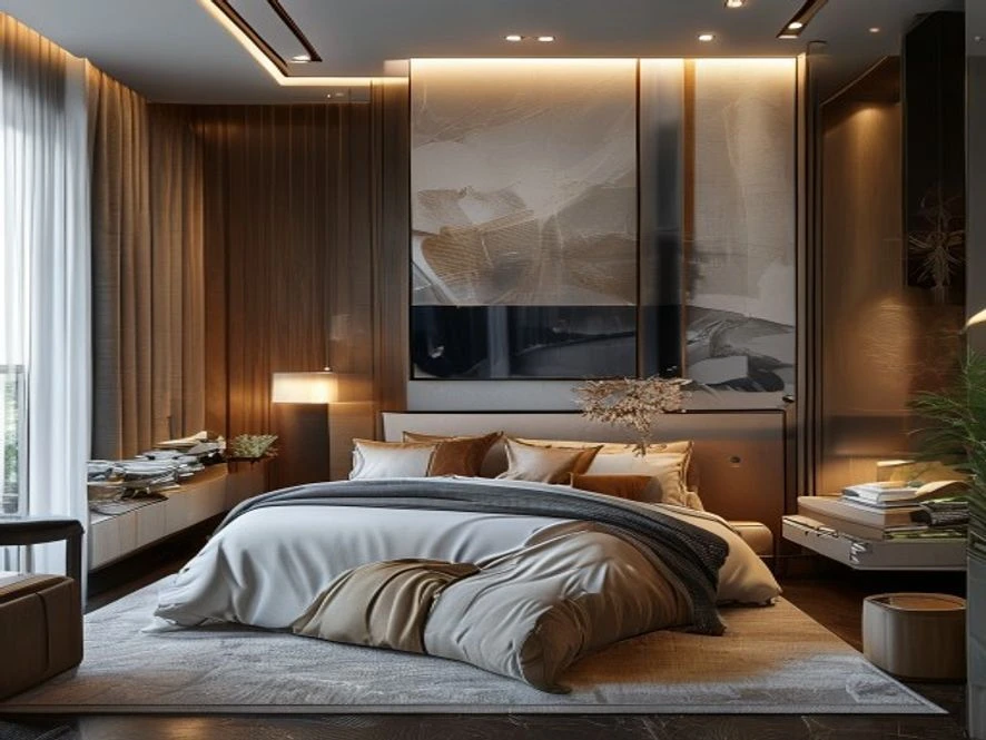 Bố trí nội thất phòng ngủ 10m2 thông minh