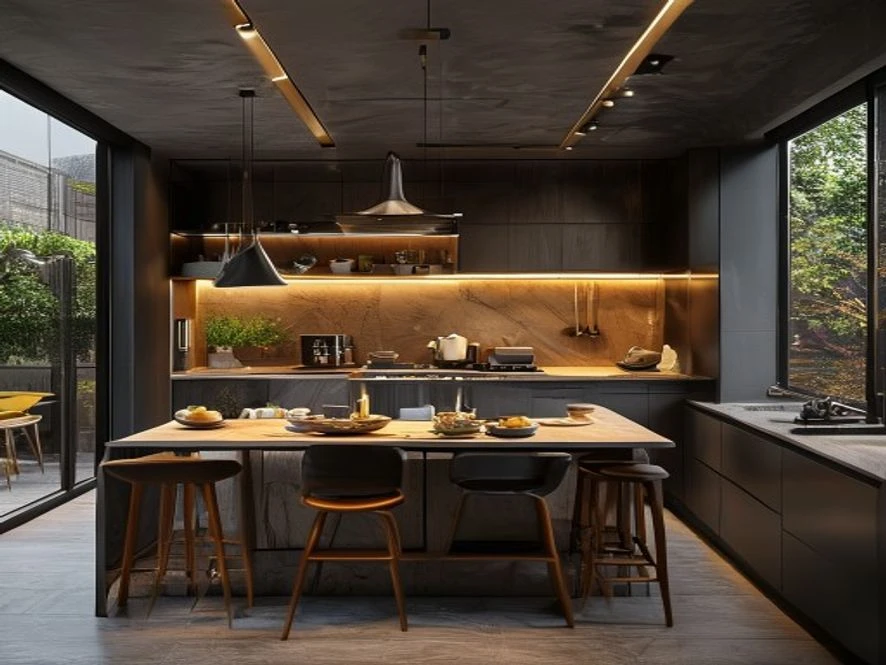 Bố trí phòng bếp 15m2 tối ưu công năng