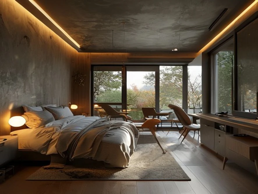 Chi phí thi công hợp lý cho thiết kế nội thất phòng ngủ 25m2