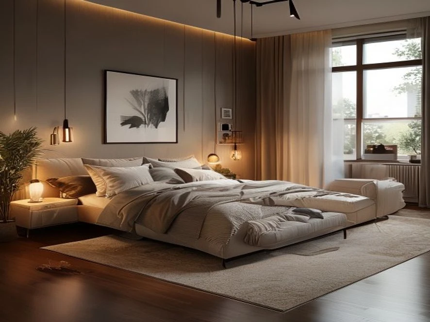 Đo đạc thực tế kích thước cho nội thất phòng ngủ 9m2