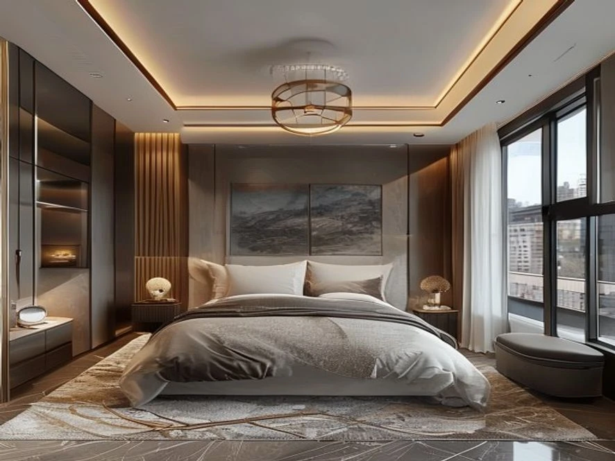 Giải pháp nội thất phòng ngủ 25m2 tối ưu công năng thông minh