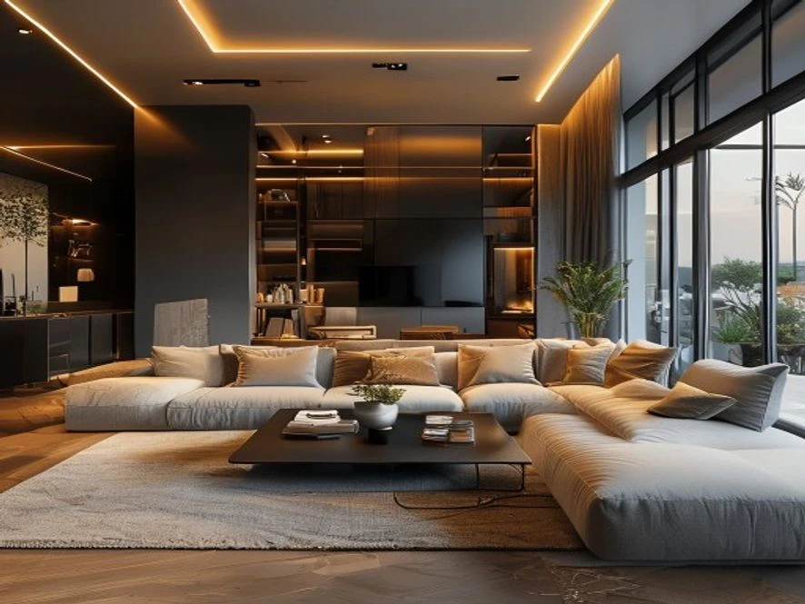 Giải pháp tiết kiệm chi phí khi thiết kế nội thất phòng khách 40m2