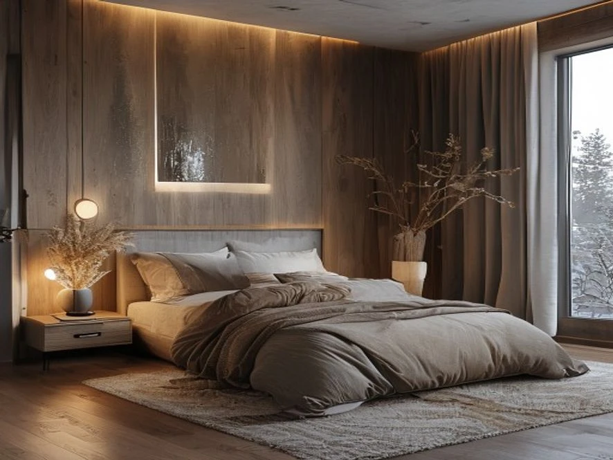 Gợi ý phong cách Bắc Âu cho nội thất phòng ngủ 15m2