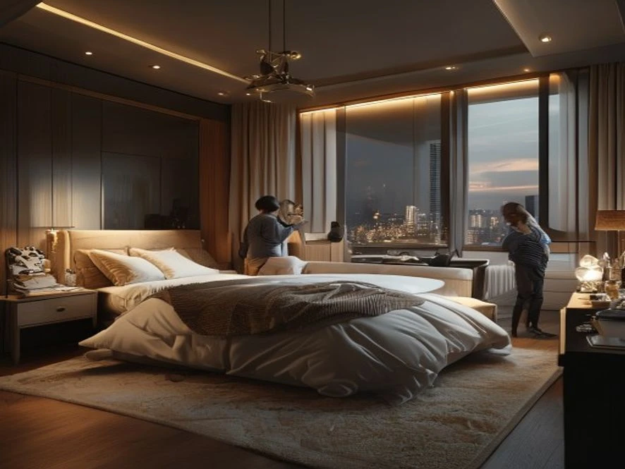 Khảo sát hiện trạng phòng ngủ 30m2 trước khi thiết kế