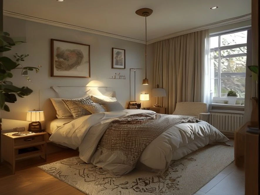 Khảo sát thực tế cho mẫu nội thất phòng ngủ 16m2 đẹp