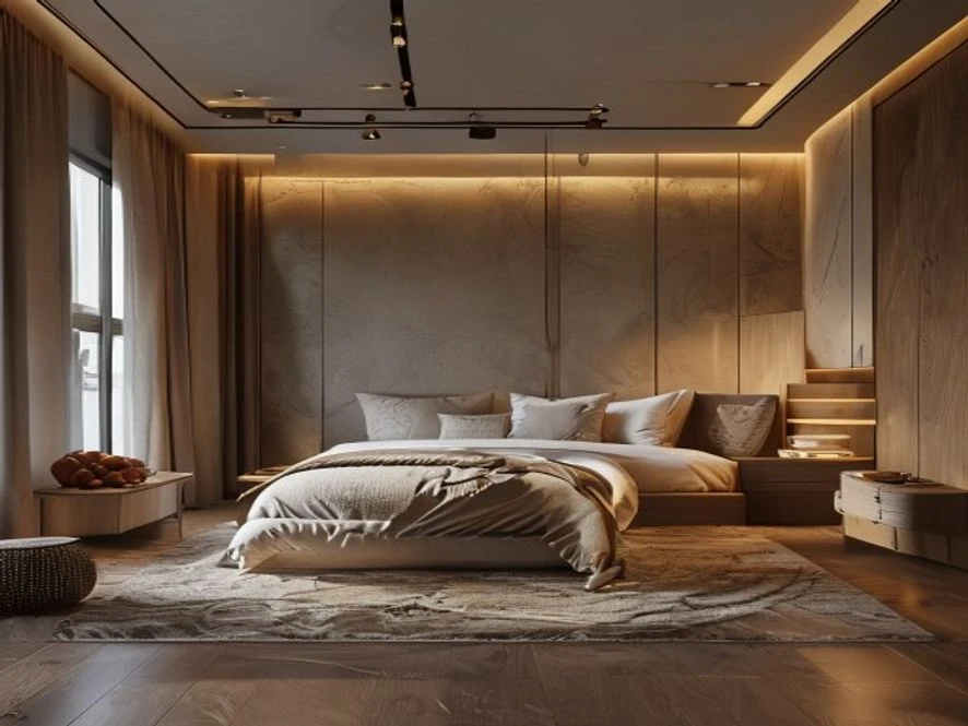 khu vực nghỉ ngơi chính nội thất phòng ngủ 20m2