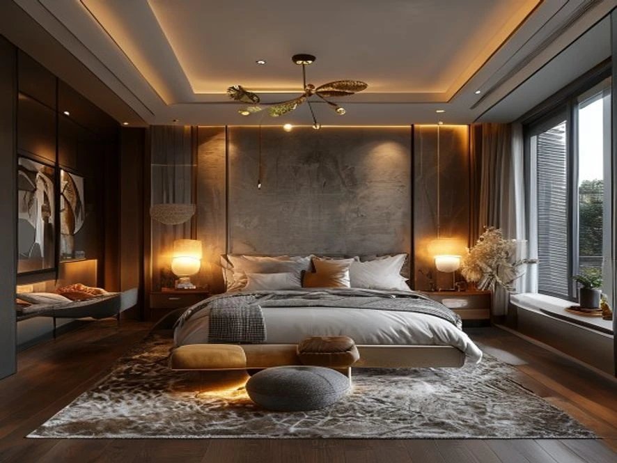 Lựa chọn phong cách phù hợp trong thiết kế nội thất phòng ngủ 12m2