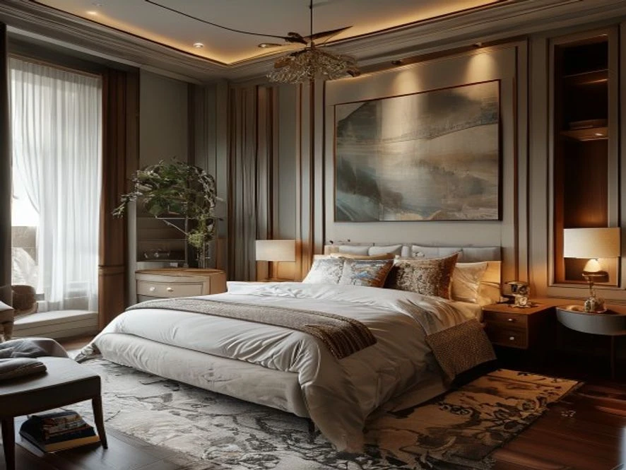 Lựa chọn phong cách phù hợp trong thiết kế nội thất phòng ngủ 15m2