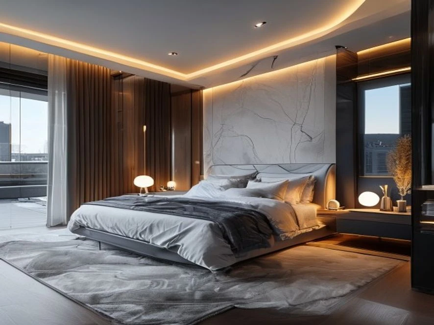 Lựa chọn vật liệu thông minh cho nội thất phòng ngủ 16m2