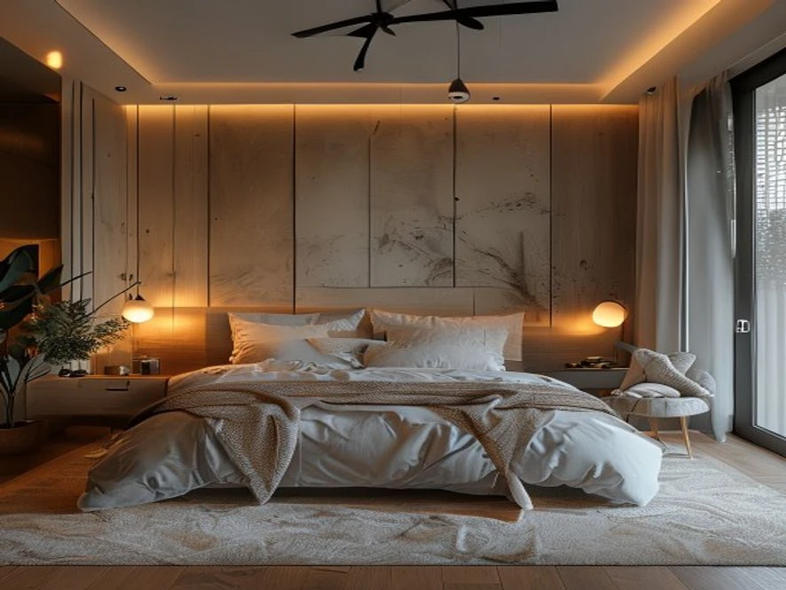 Mẫu nội thất phòng ngủ 9m2 đẹp cho người độc thân năng động