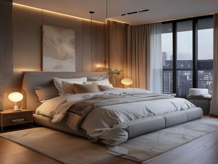 Mẫu nội thất phòng ngủ 9m2 hiện đại tối ưu diện tích