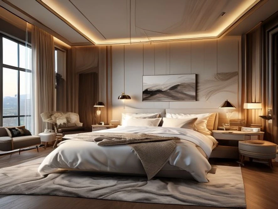 Một số mẫu phòng ngủ đẹp trong thiết kế nội thất phòng ngủ 25m2