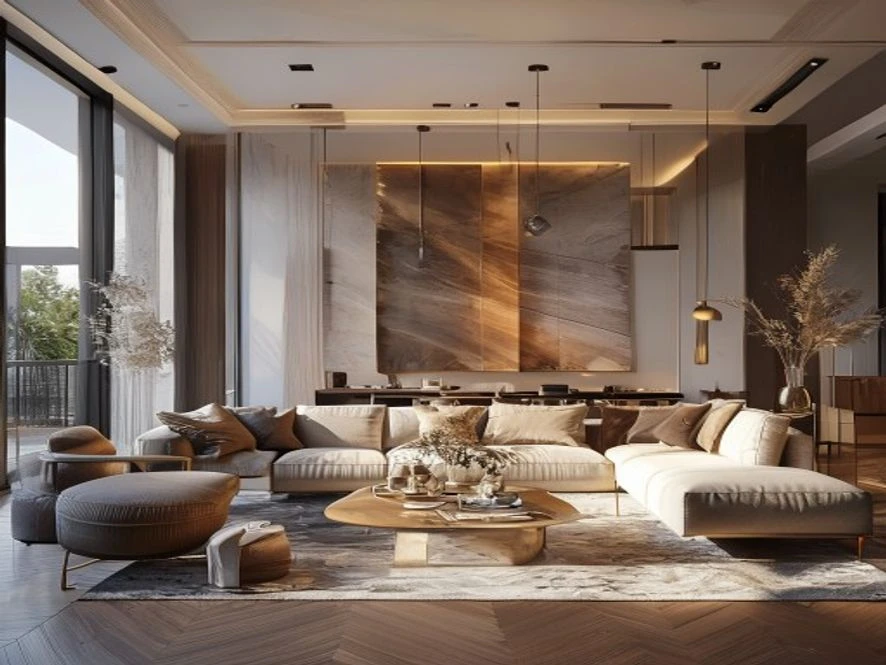 Nội thất đa năng cho phòng khách 15m2