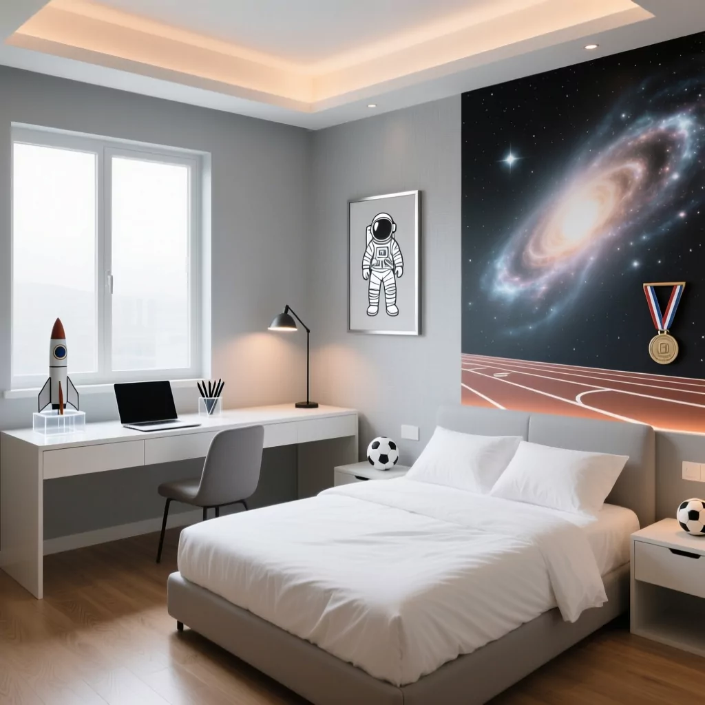 Phòng ngủ trẻ em trong nhà cấp 4 hiện đại