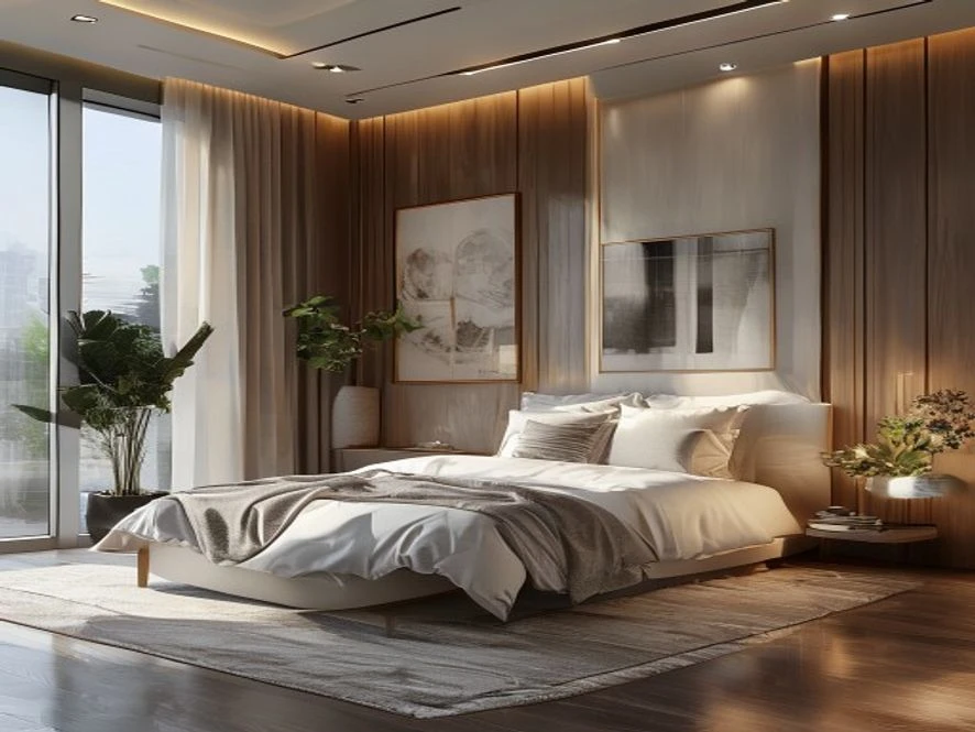 Nội thất phòng ngủ 10m2 phong cách hiện đại