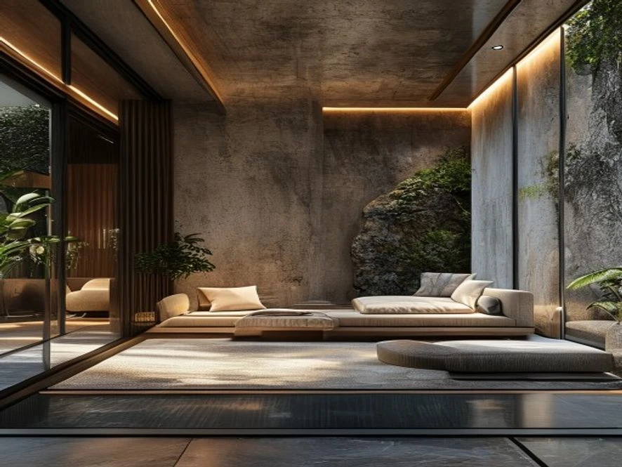 Phân vùng nghỉ ngơi riêng tư trong không gian 16m2