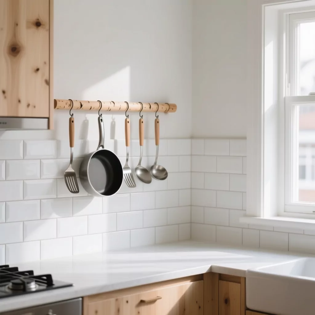 Phòng bếp đẹp đơn giản phong cách Scandinavian