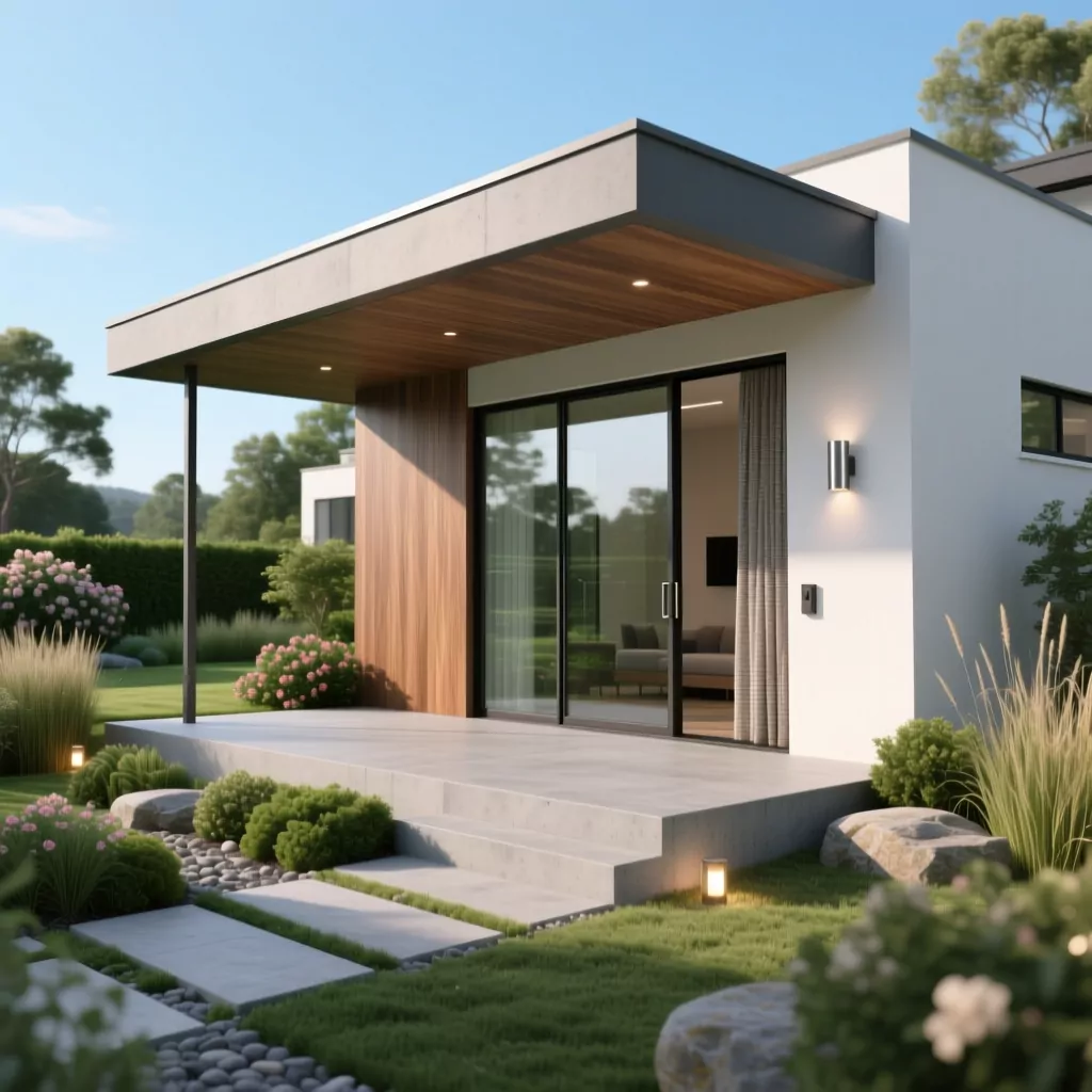 Nhà bếp đẹp đơn giản dễ dàng vệ sinh hàng ngày