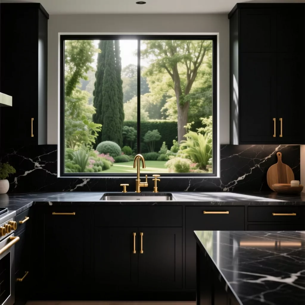 Nhà bếp đẹp đơn giản phong cách Tối giản Minimalism