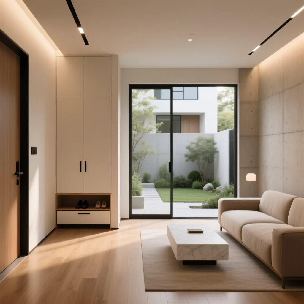Thiết kế phòng bếp nhà ống tối giản với chi phí hợp lý
