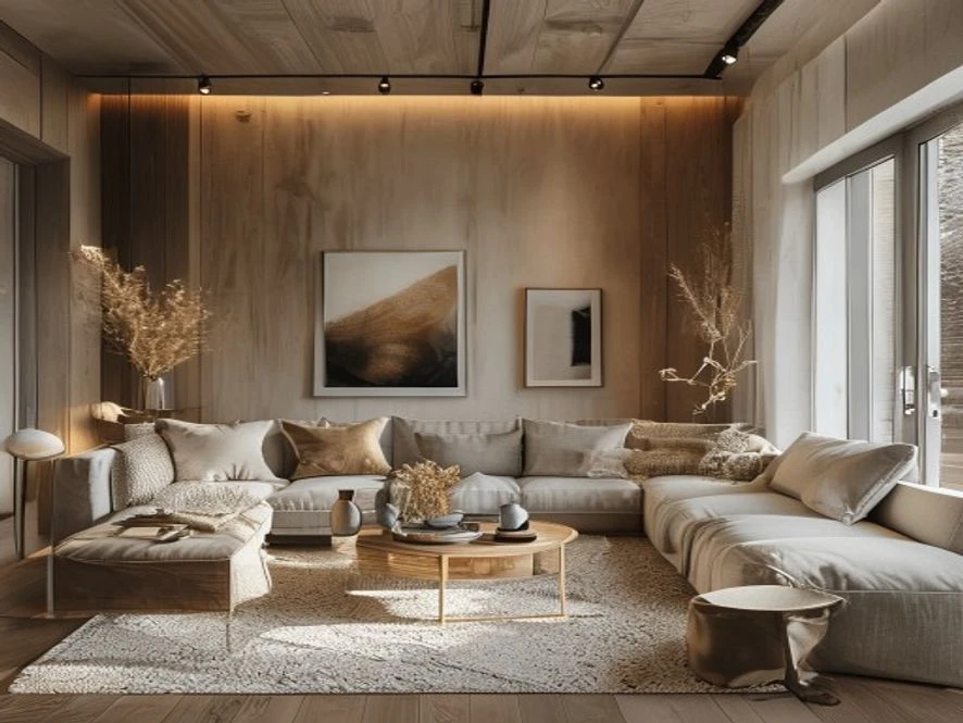 Phong cách Bắc Âu cho nội thất phòng khách 20m2