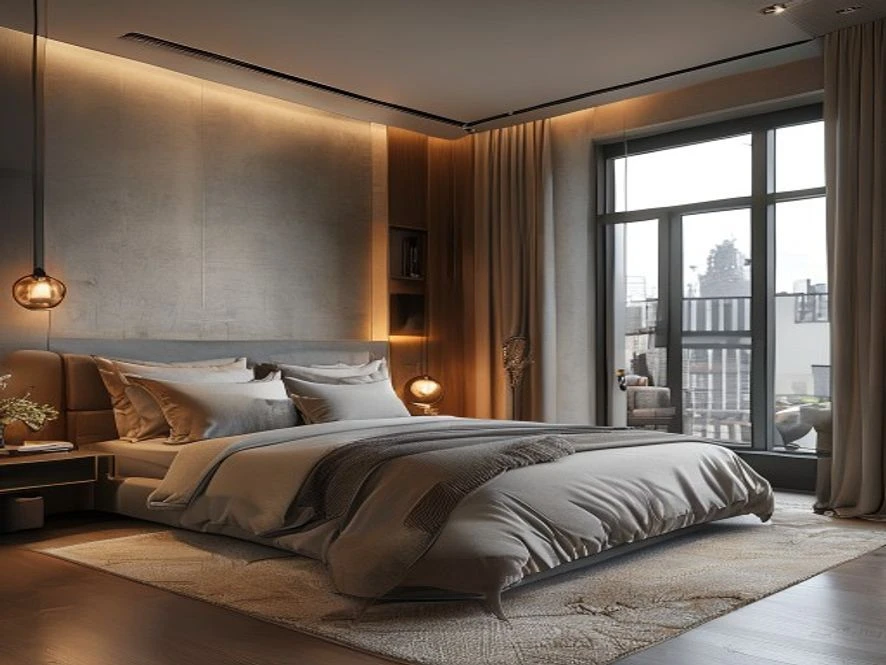 Phong cách hiện đại cho phòng ngủ 10m2