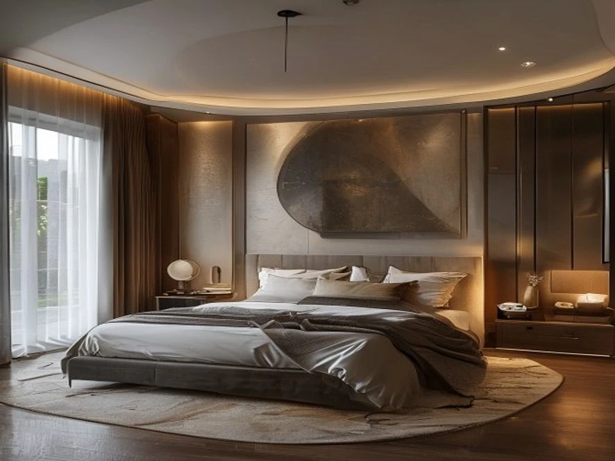 Phong cách hiện đại tinh tế trong thiết kế nội thất phòng ngủ 30m2