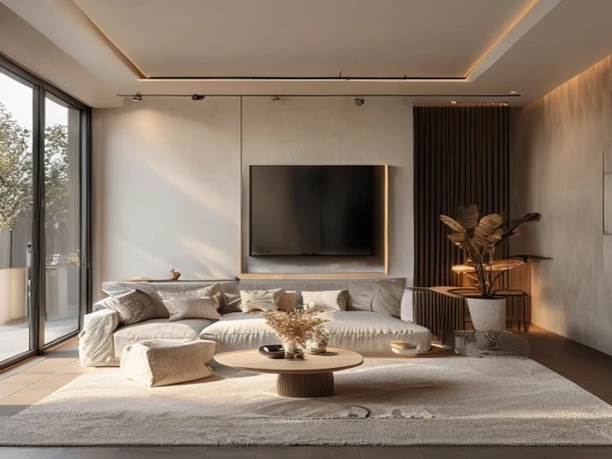 phong cách minimalist tối giản cho mẫu nội thất phòng khách 20m2 đẹp