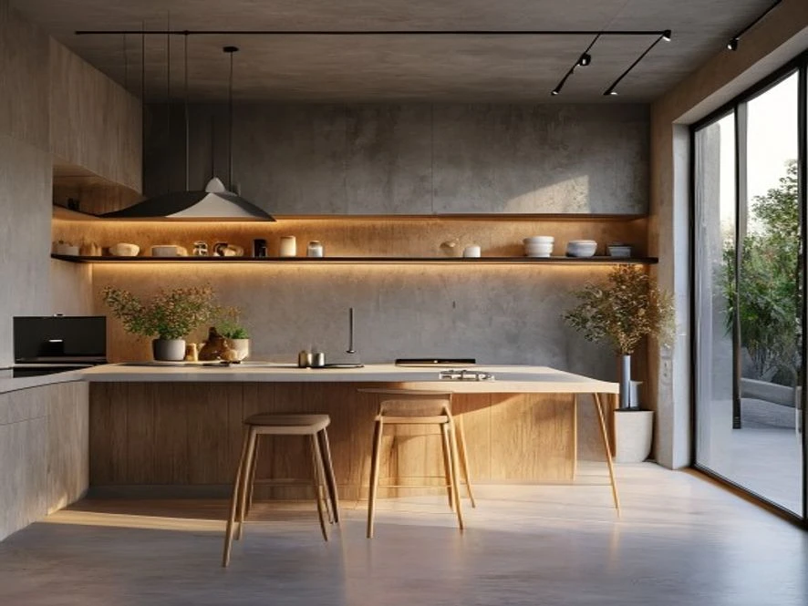 Phong cách Minimalist trong nội thất phòng bếp 10m2