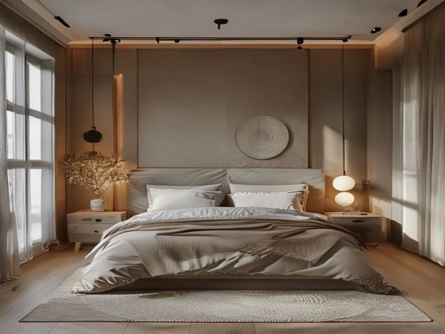 Phong cách Scandinavian phòng ngủ 20m2 đẹp