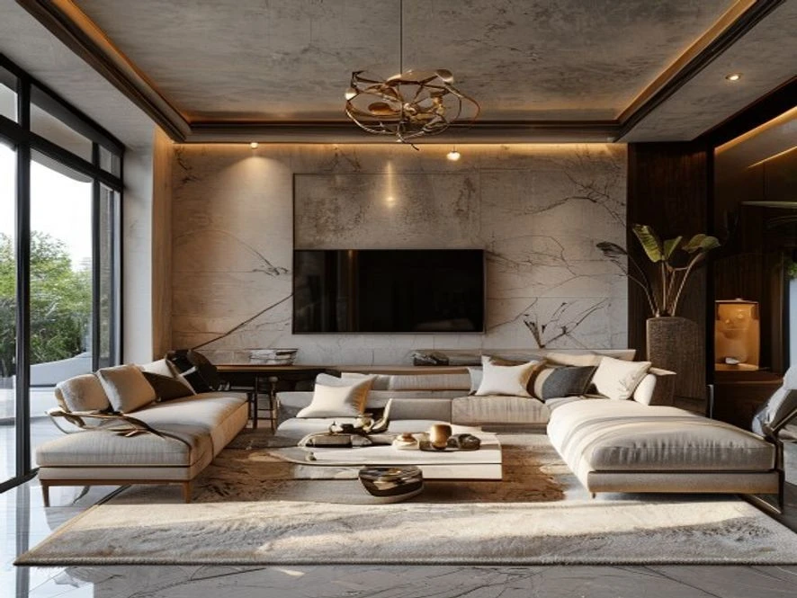 Phong cách thiết kế nội thất phòng khách 30m2