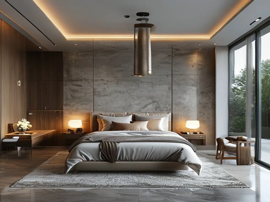 Phong cách thiết kế nội thất phòng ngủ 30m2 hiện đại
