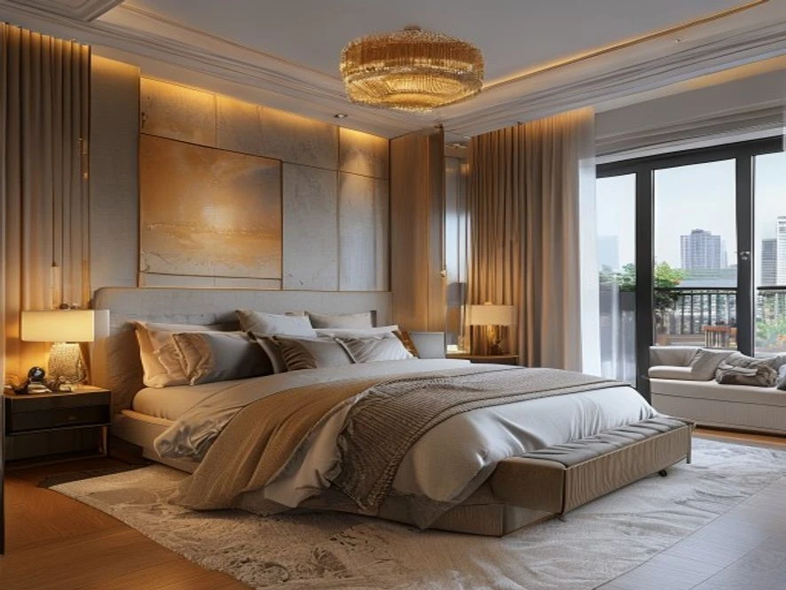 Phong cách thiết kế phòng ngủ đẹp trong thiết kế nội thất phòng ngủ 25m2