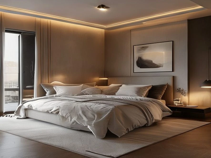Phong cách tối giản cho nội thất phòng ngủ 9m2