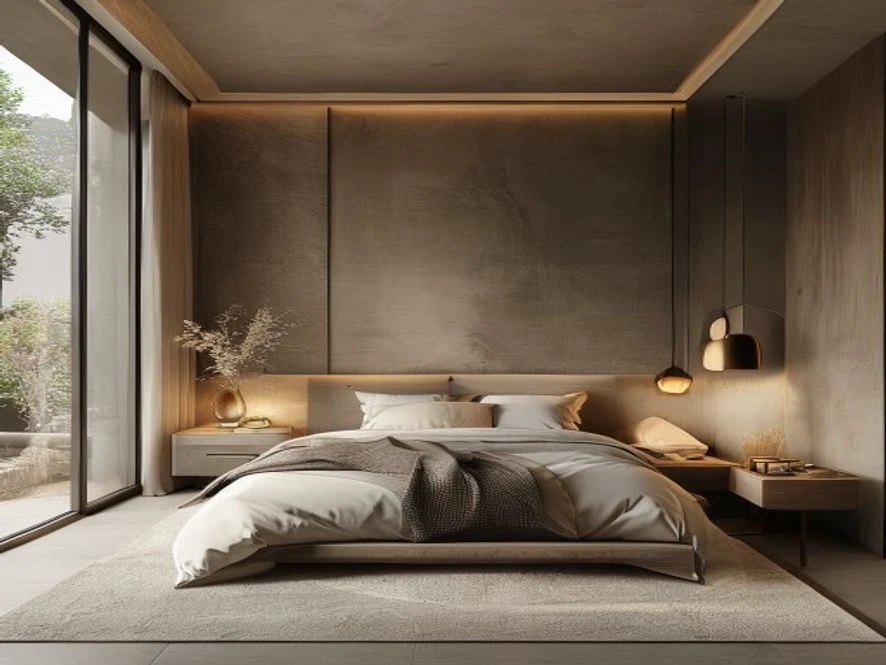 Phong cách tối giản mang lại sự thư thái cho phòng ngủ 30m2