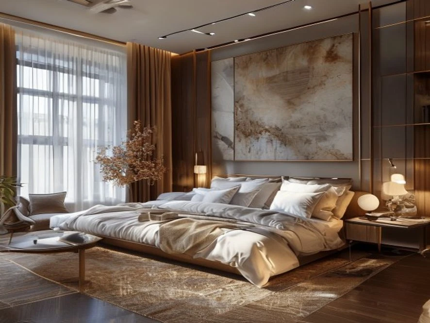 phòng khách kết hợp phòng ngủ thiết kế nội thất phòng khách 20m2