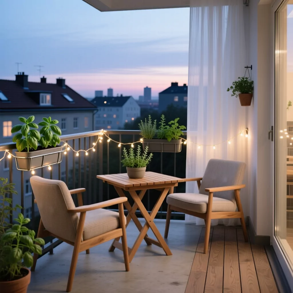 Thiết kế phòng khách nhỏ phong cách Scandinavian